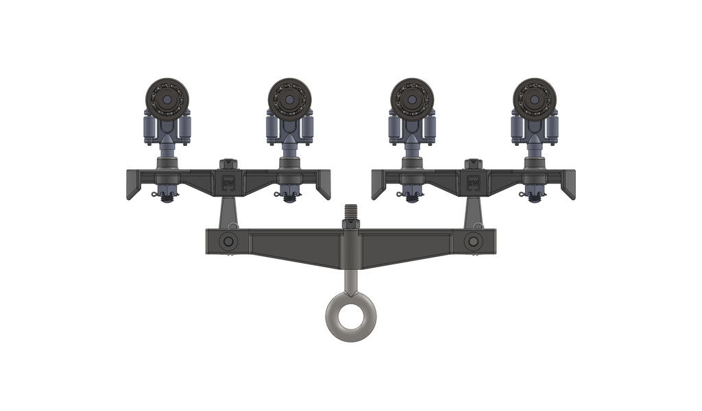 Carrier, 8-Wheel, 500LB Capacity