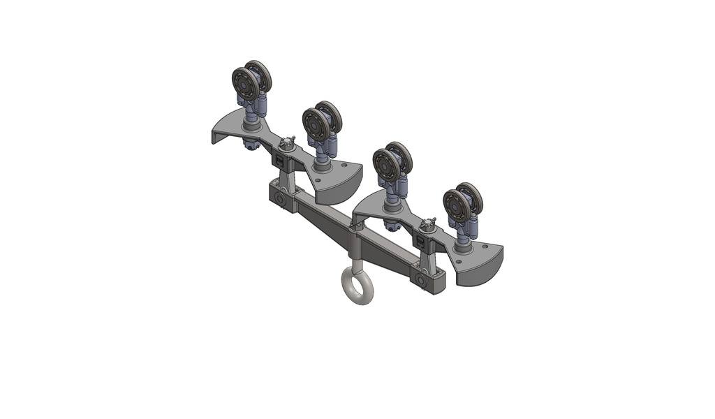 Carrier, 8-Wheel, 500LB Capacity
