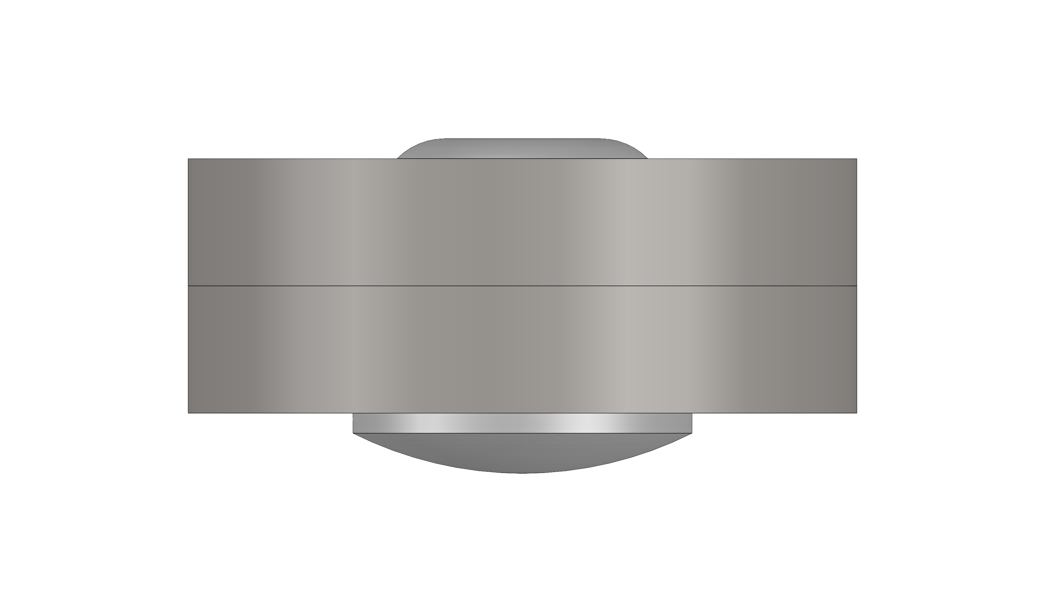 Pendant, Straight Side
