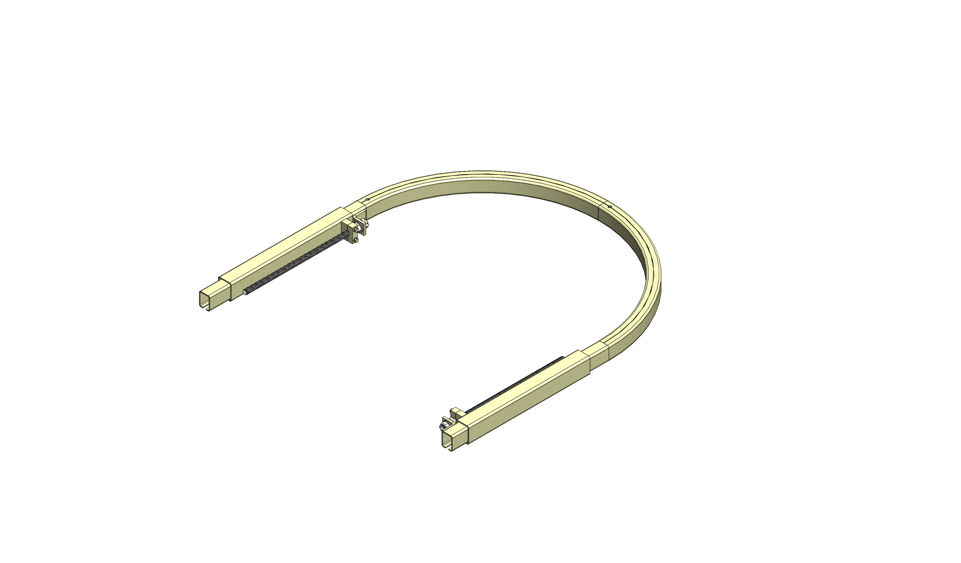 Screw Take Up, 1FT 6IN Travel
