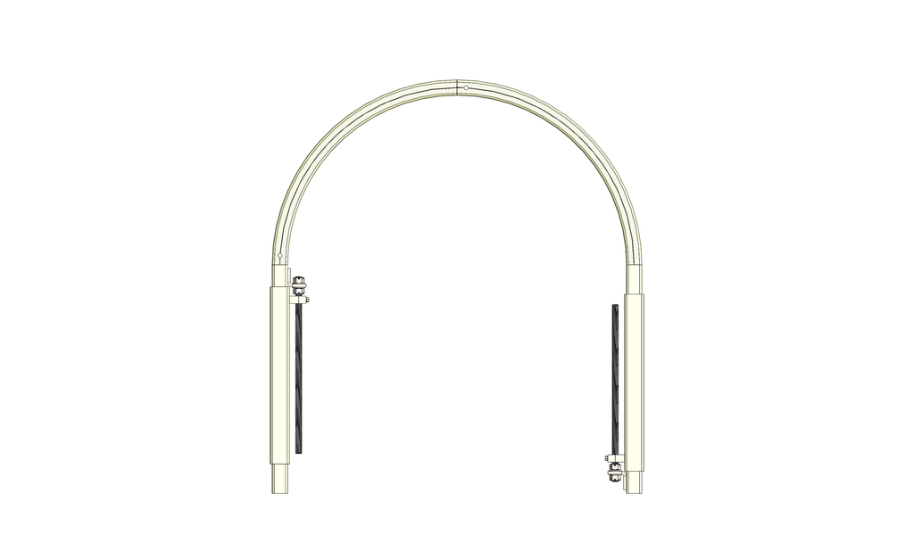 Screw Take Up, 1FT 6IN Travel