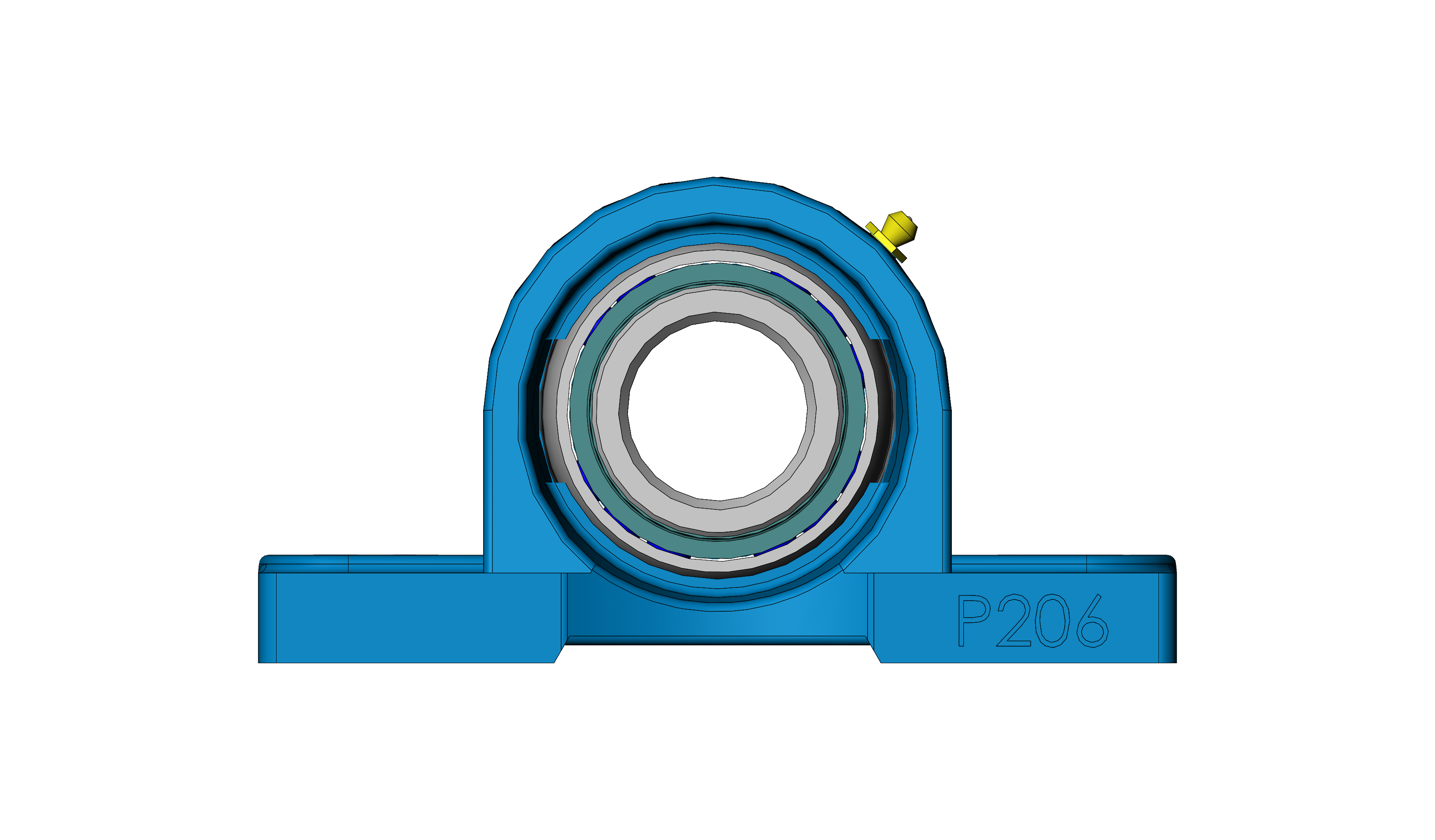 2035 Pillow Block, Drive