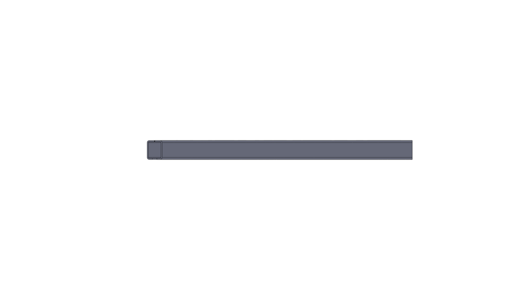 Horizontal Curve, Radius 3FT, 90 Degree, Stainless Steel