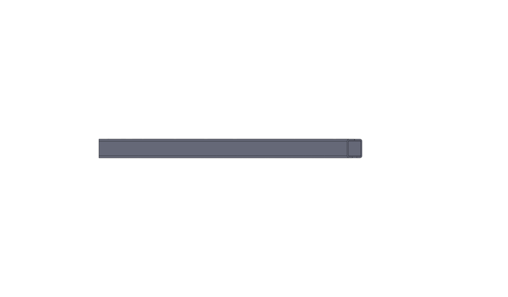 Horizontal Curve, Radius 3FT, 90 Degree, Stainless Steel