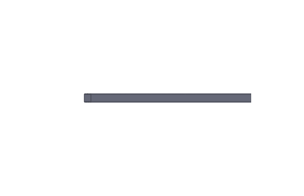 Horizontal Curve, Radius 4FT, 90 Degree