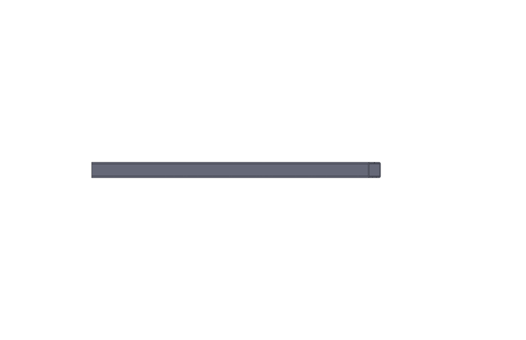 Horizontal Curve, Radius 4FT, 90 Degree