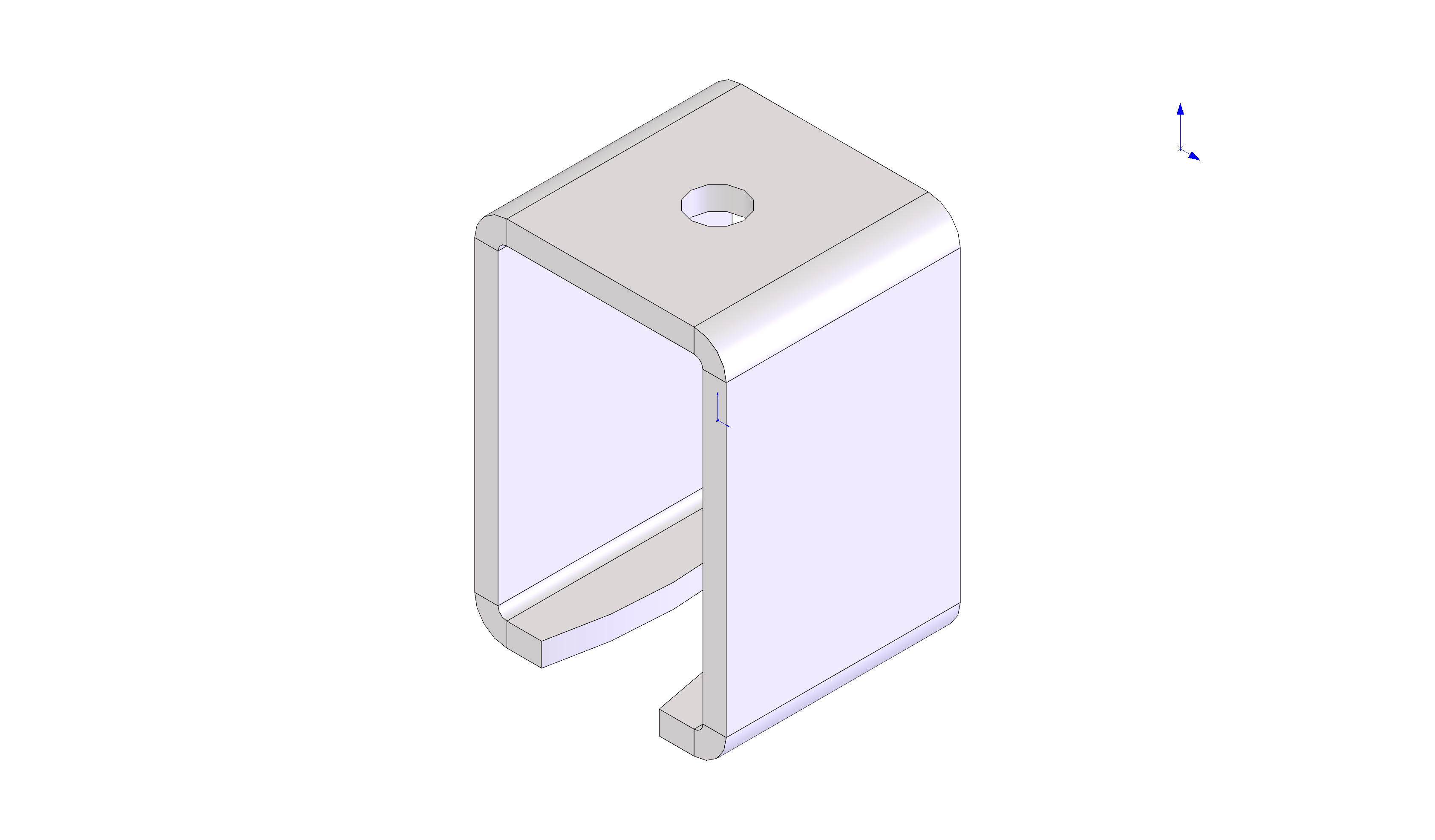 Track Bracket, Stainless Steel