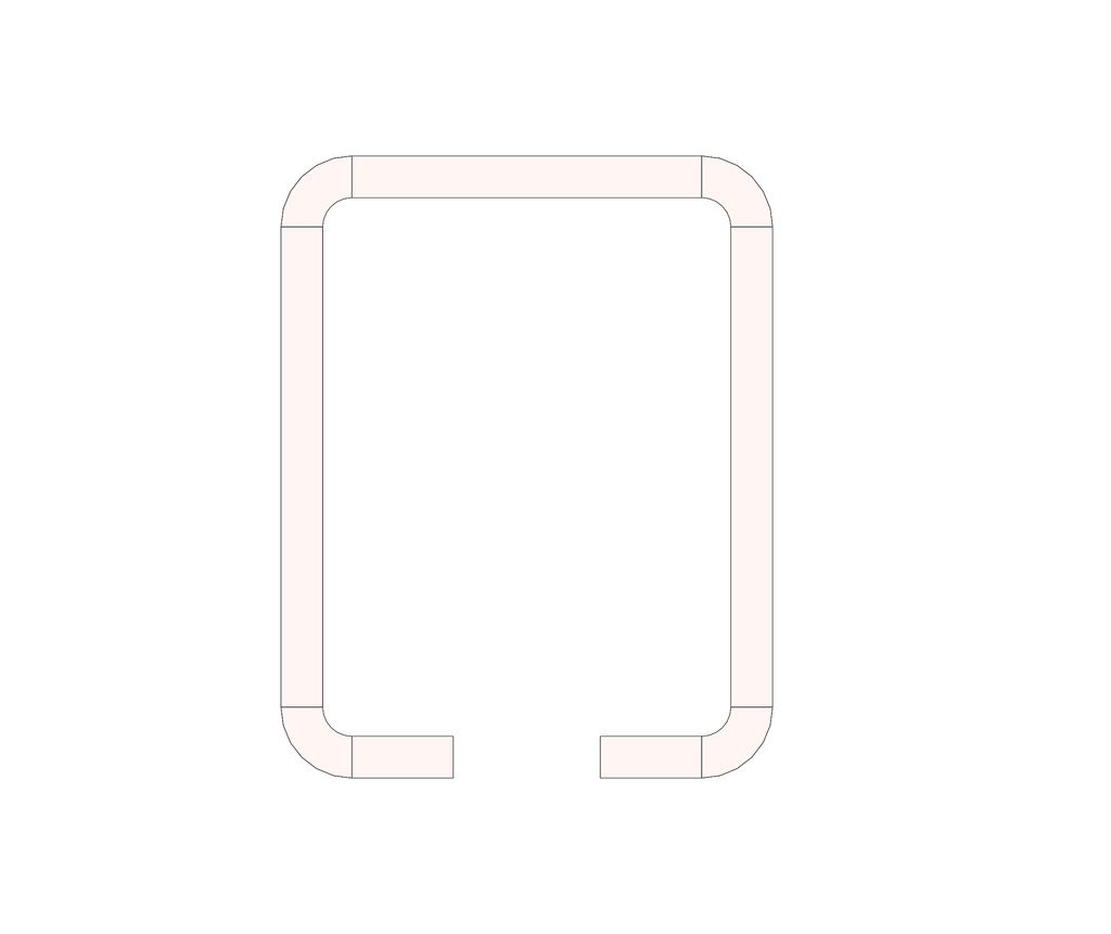 Conveyor Track, L8FT, 11GA, Stainless Steel