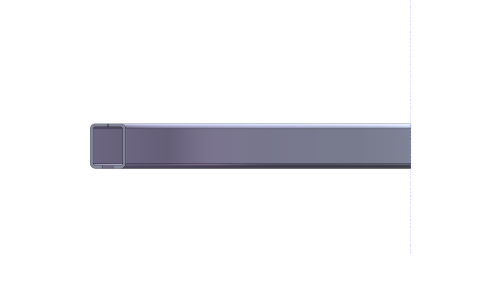 Horizontal Curve, Radius 1FT 6IN, 90 Degree