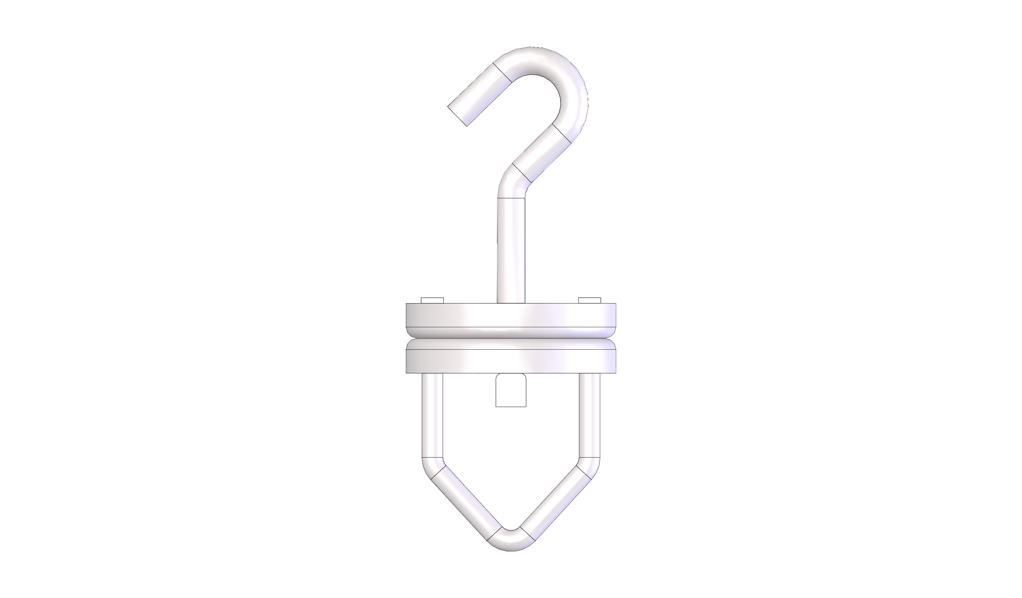 Swivel Hook, 75LB Capacity