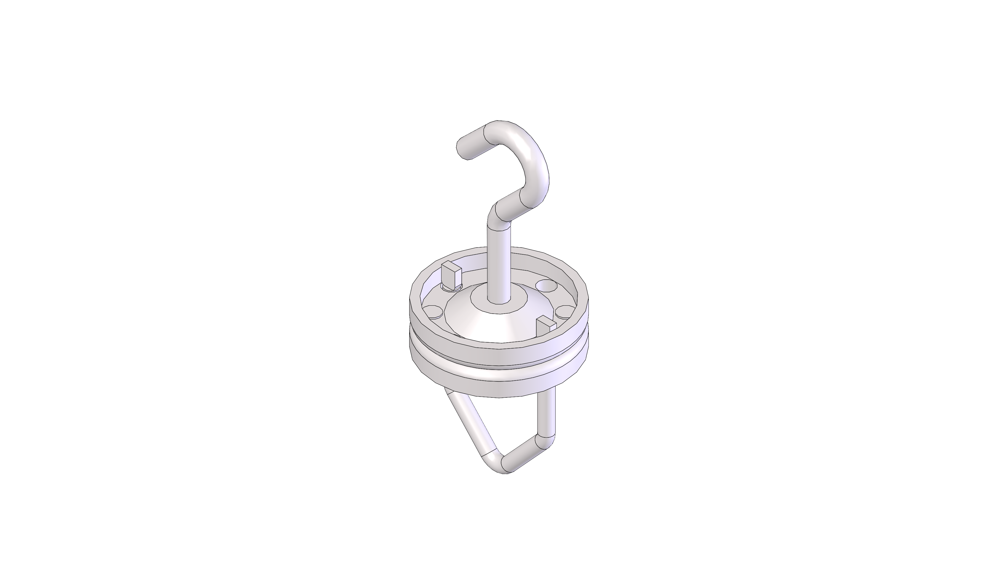 Swivel Hook, 75LB Capacity