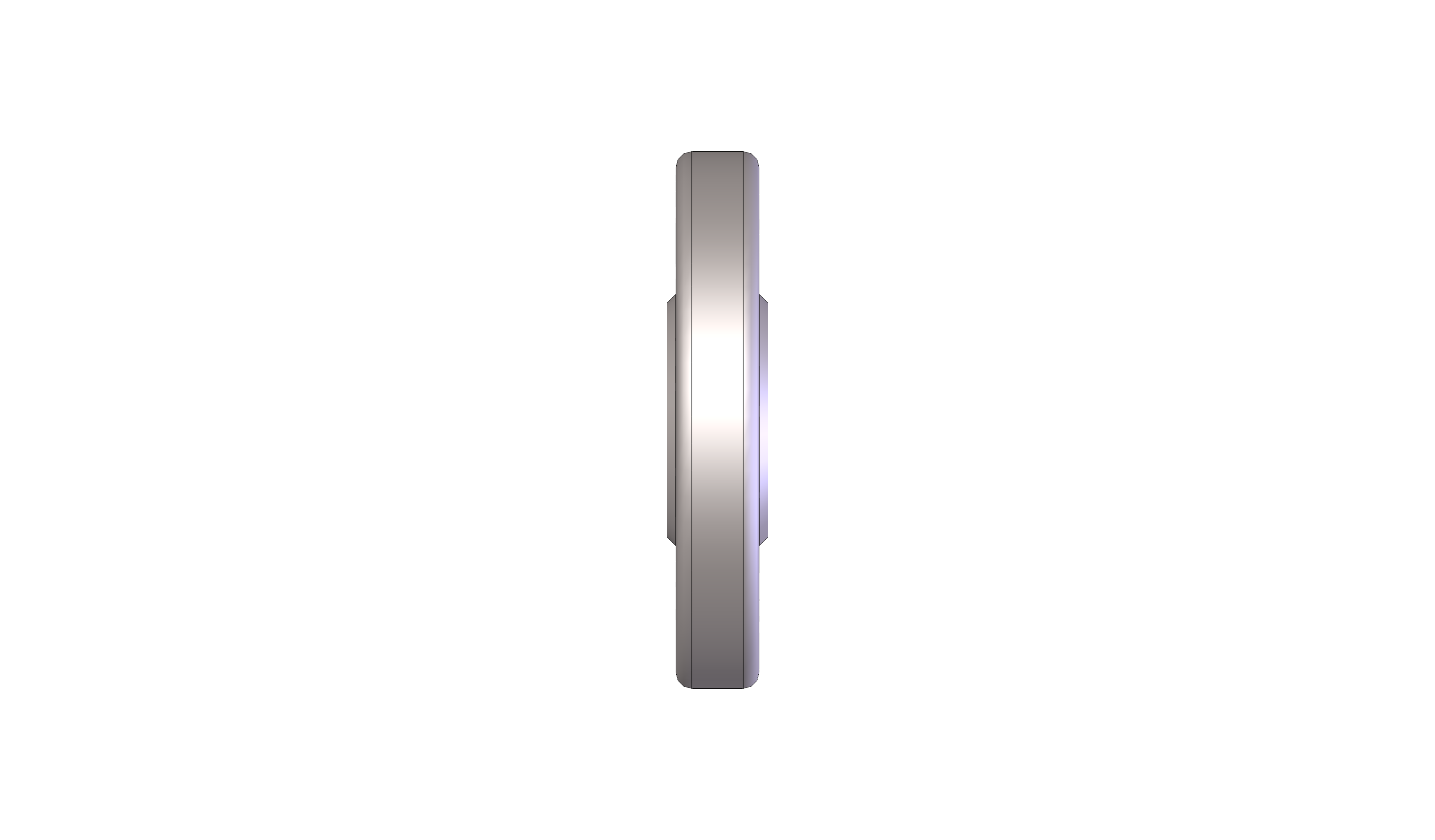 Conveyor Wheel Vertical, Caged Bearings