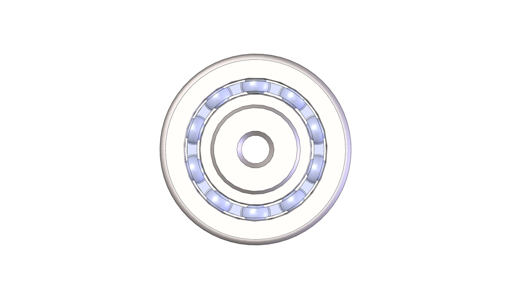 Conveyor Wheel Vertical, Caged Bearings