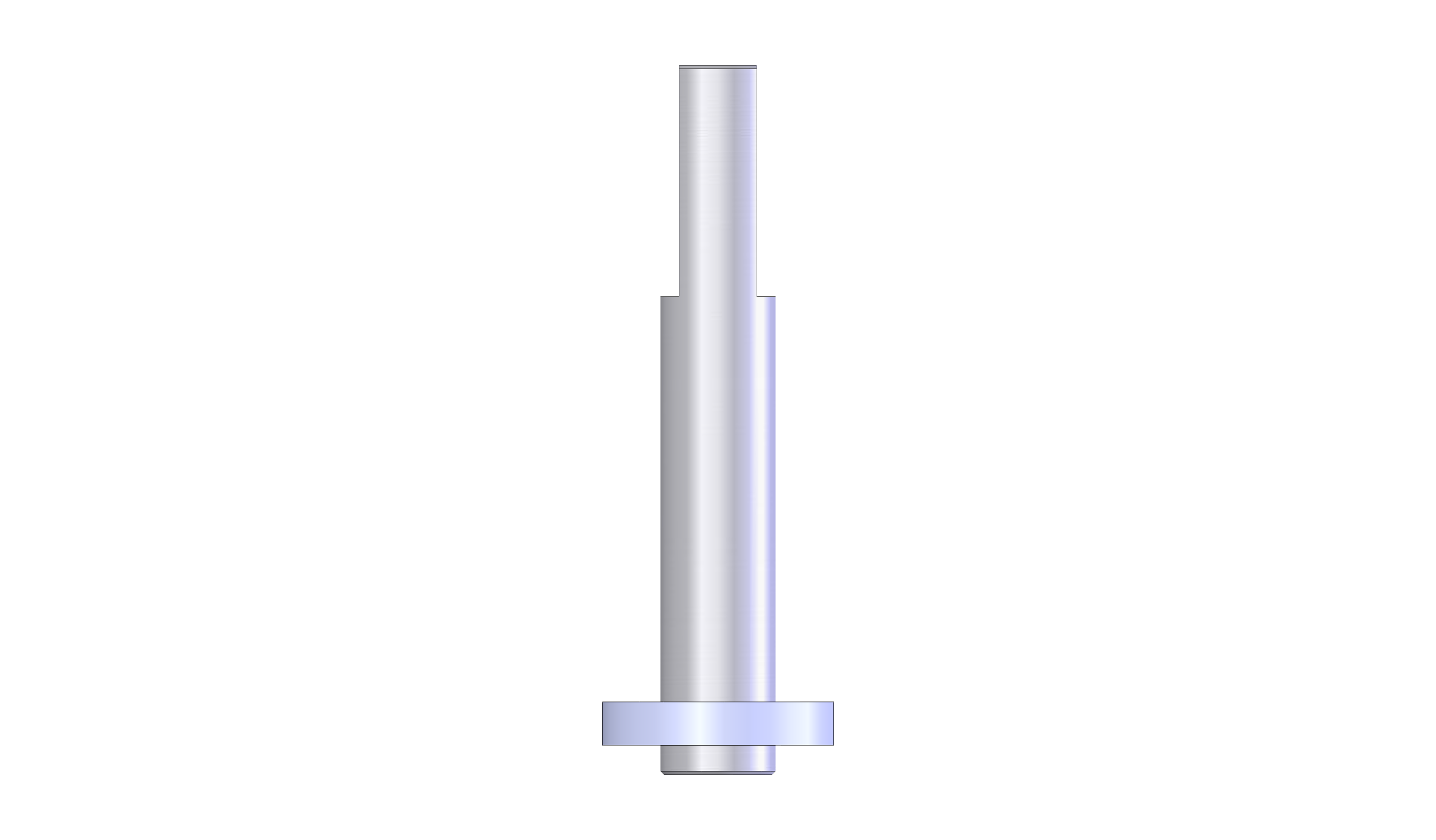 Load Bar Axle Weldment 5 1/2IN