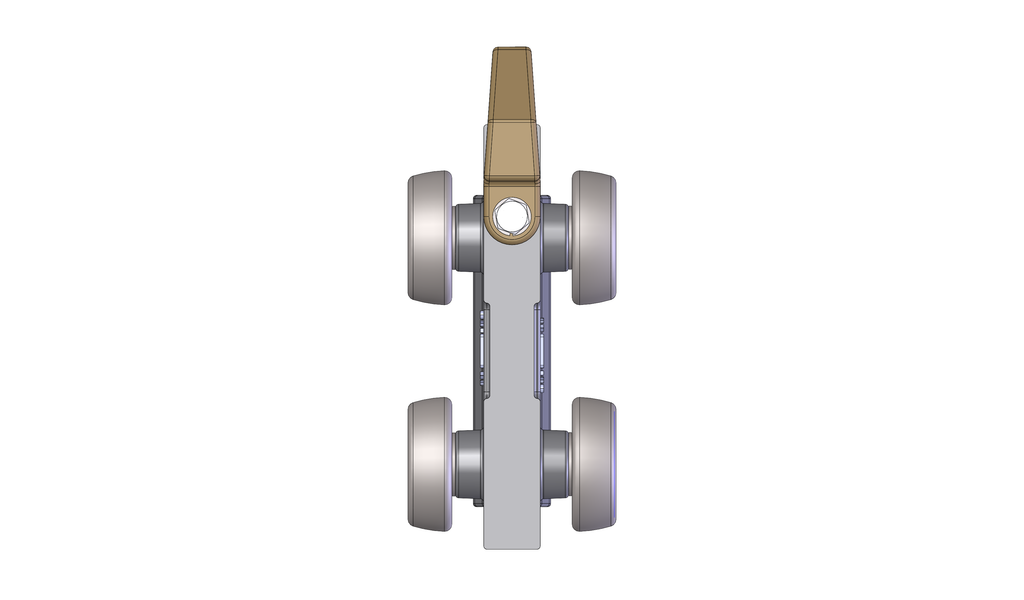 Rear Trolley w/o Tail, Oil Bearing