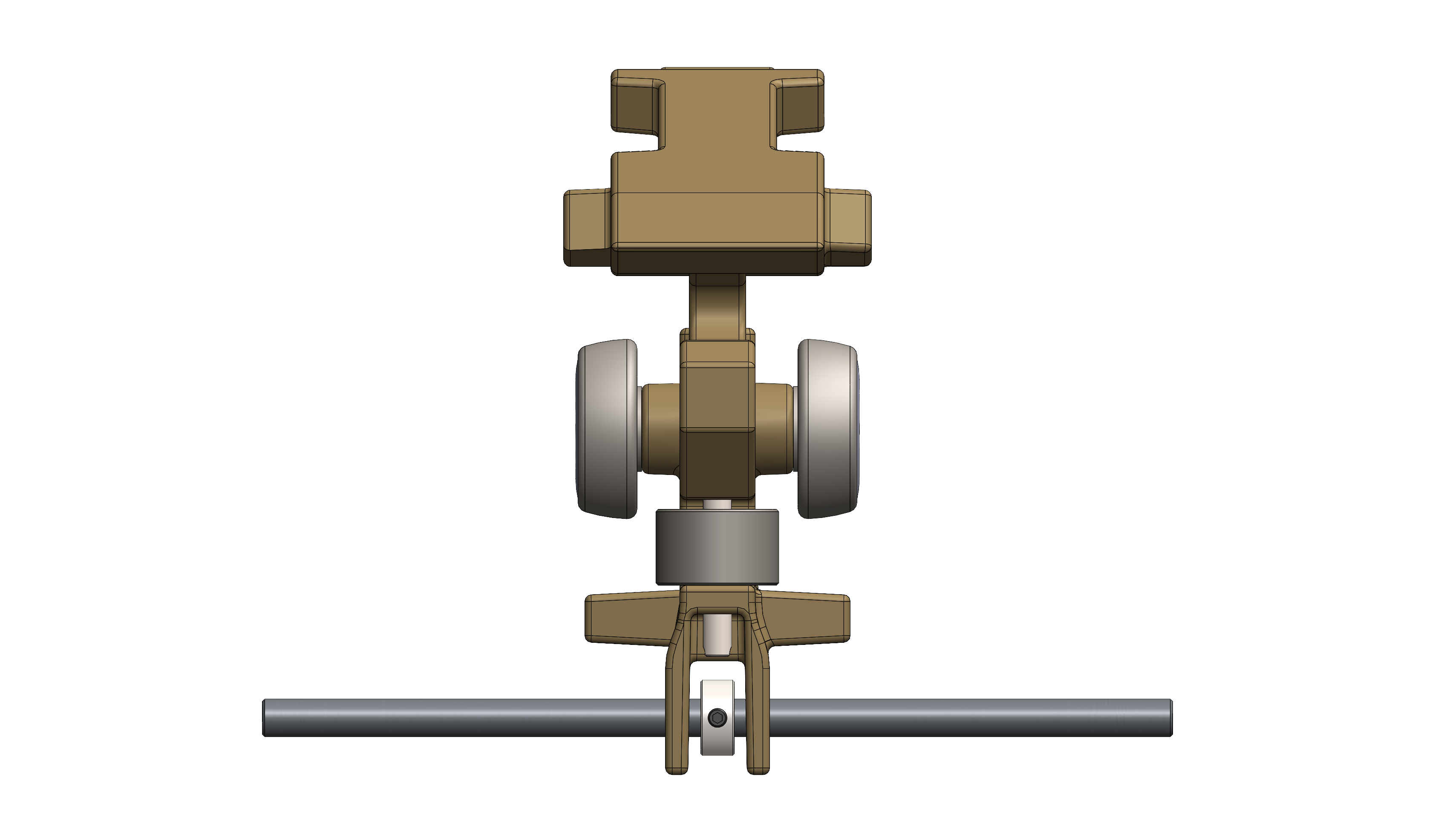 Front Trolley, Grease Bearing