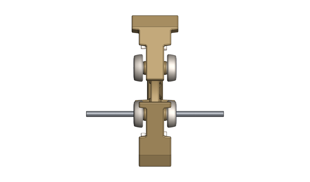 Front Trolley, Grease Bearing