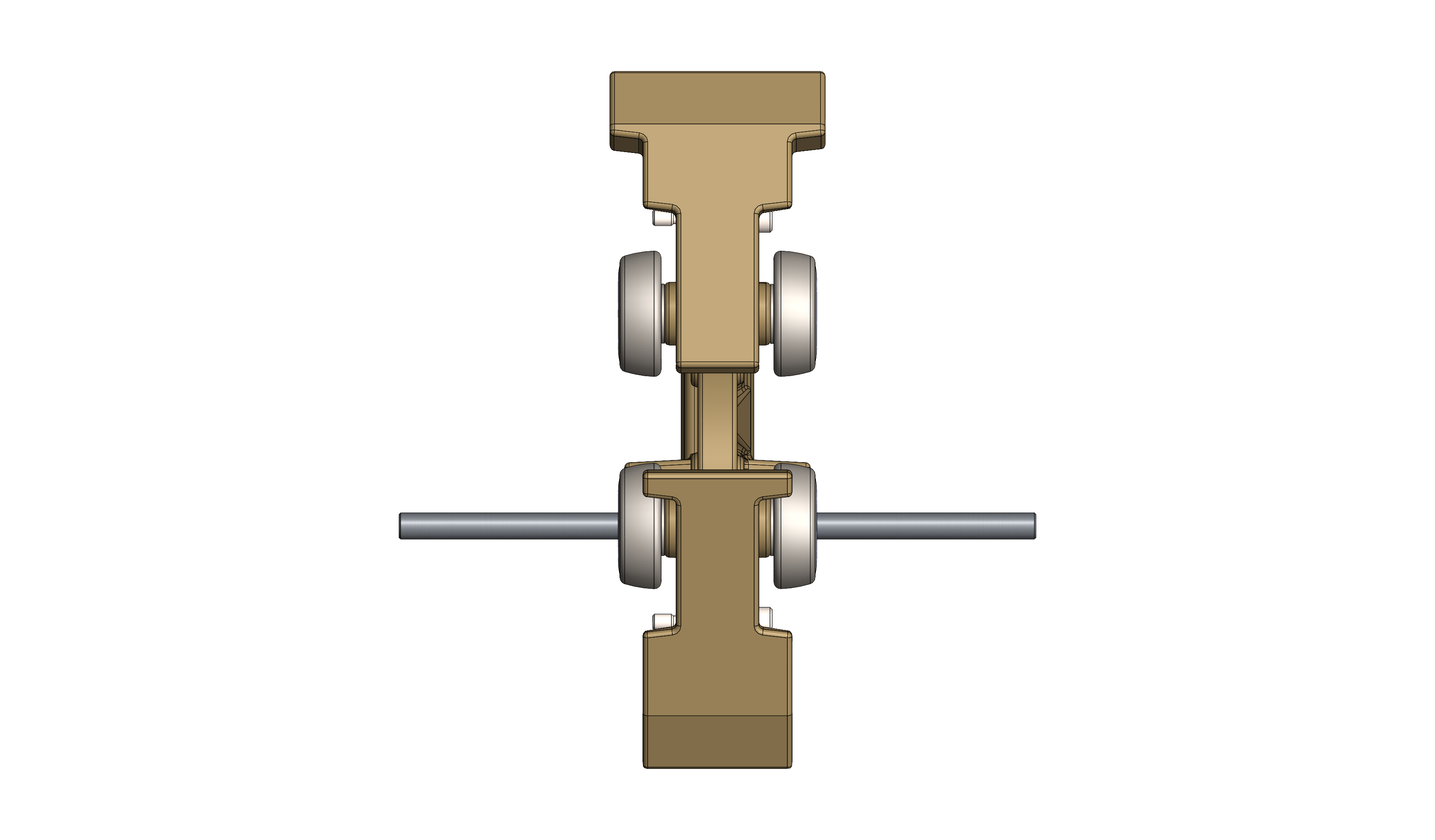 Front Trolley, Grease Bearing