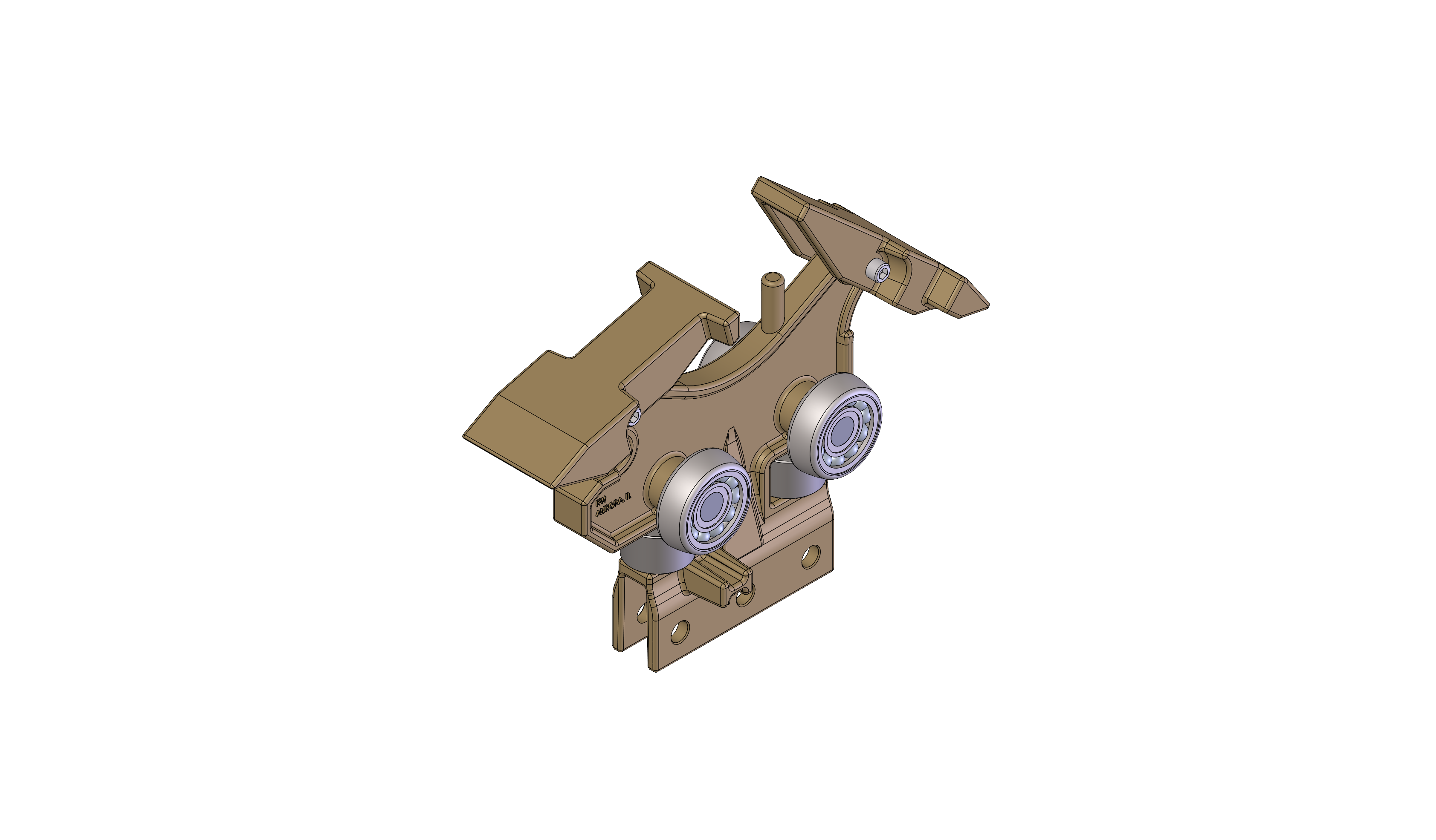 Front Trolley Assembly w/o Rod Oil