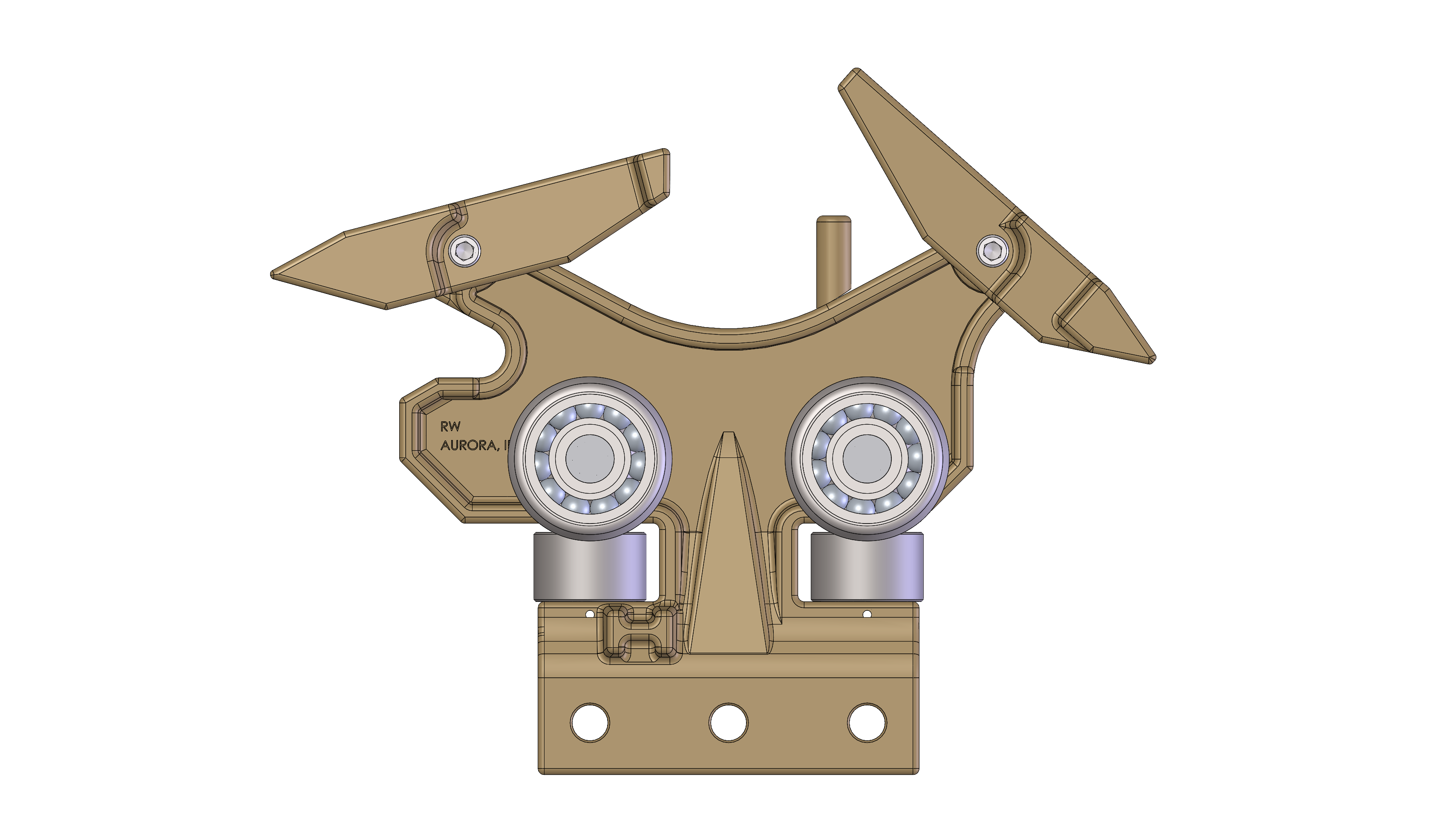 Front Trolley Assembly w/o Rod Oil