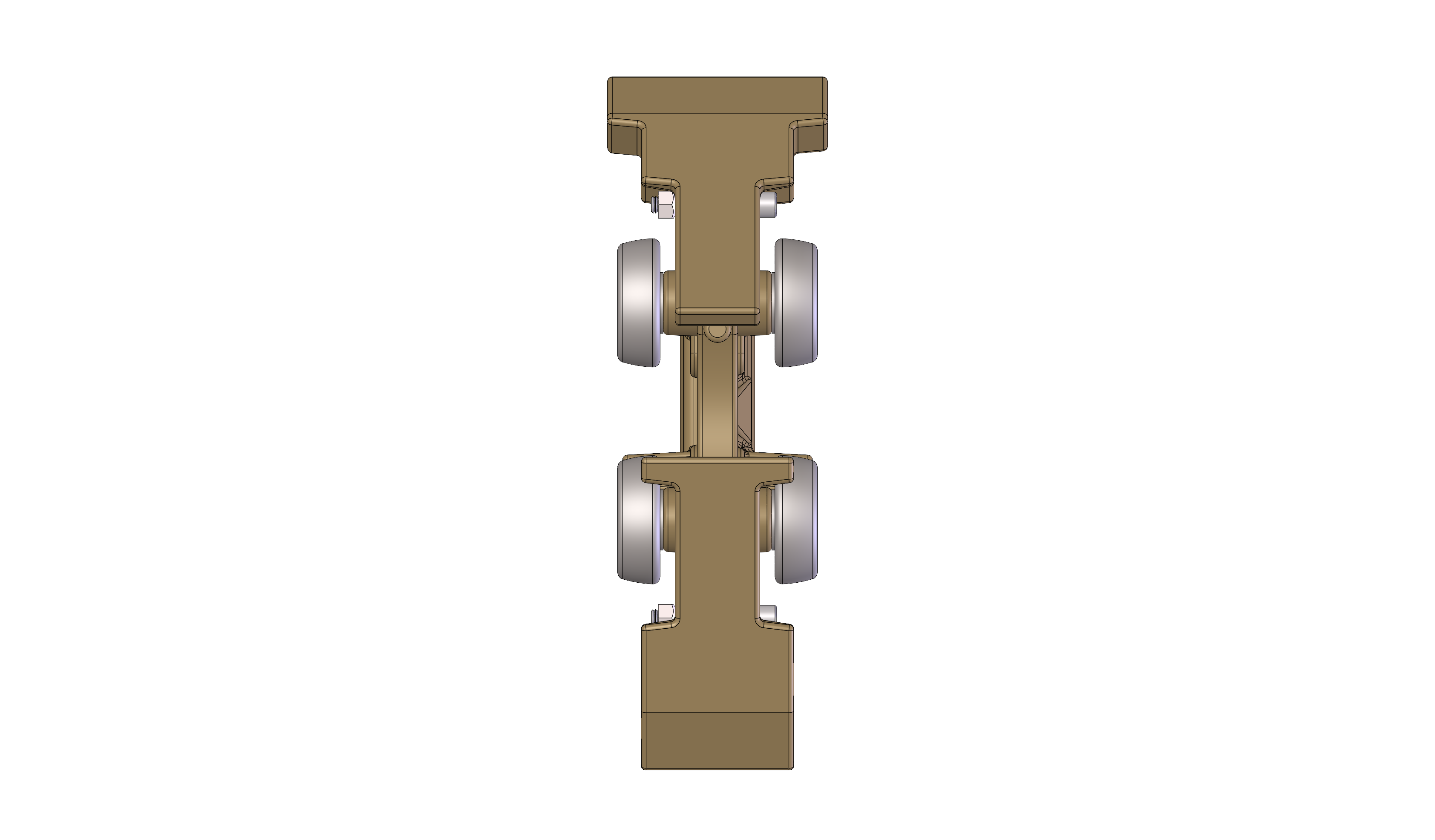 Front Trolley Assembly w/o Rod Oil