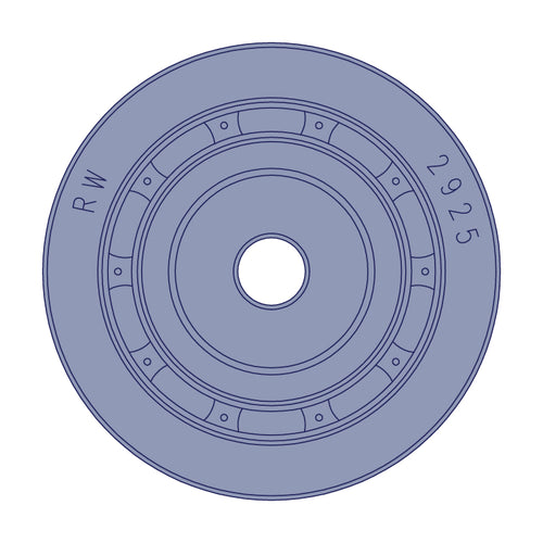 3035 Trolley Wheel image 0