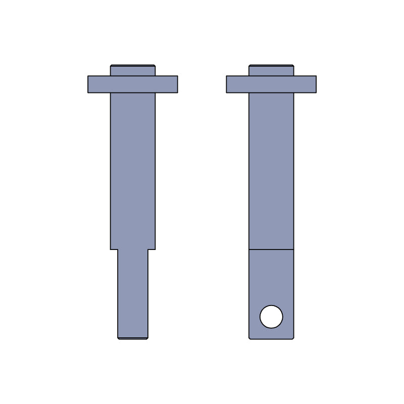 Load Bar Axle Weldment 5 1/2IN image 0